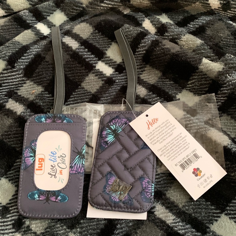 LUG Baggage Claim Tags (2 piece set)